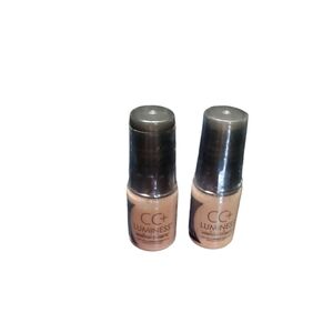 Luminess CC+ Airbrush Concealer Ivory Lot of Two .25 fl oz